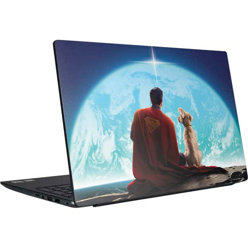 Superman 2025 Superman & Krypto watch the Earth Dell Vostro Skin